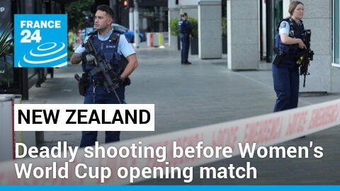 Deadly shooting in New Zealand hours before the Women's World Cup opening match