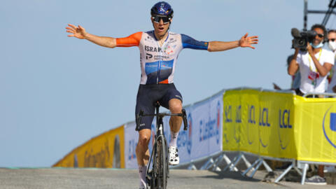 Canada's Michael Woods wins Tour de France ninth stage