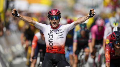 Frenchman Victor Lafay wins Tour de France second stage