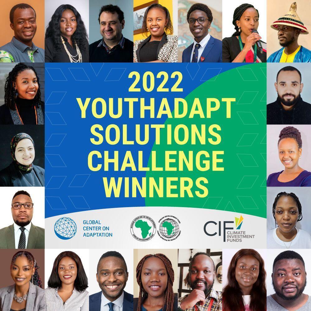 Winners of the YouthAdapt Challenge 2022